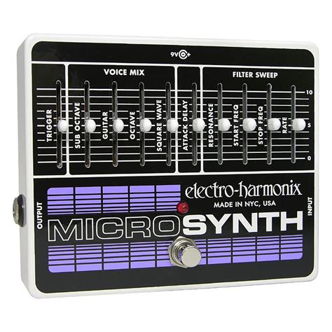 electro harmonix micro synth steel box|ehx microsynth.